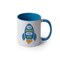 11oz Sublimation Mugs with Colored Handles & Interiors | Tazas para Sublimar, Bulk Mugs for Custom Designs & Branding | White Mugs Set of 12 or Case of 36